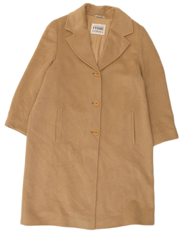 Gianfranco Ferre Manteau pour femme UK 16 Large Beige