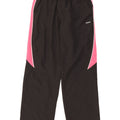 REEBOK Pantalon de survêtement pour femme UK 44 Large Noir Colorblock Polyester