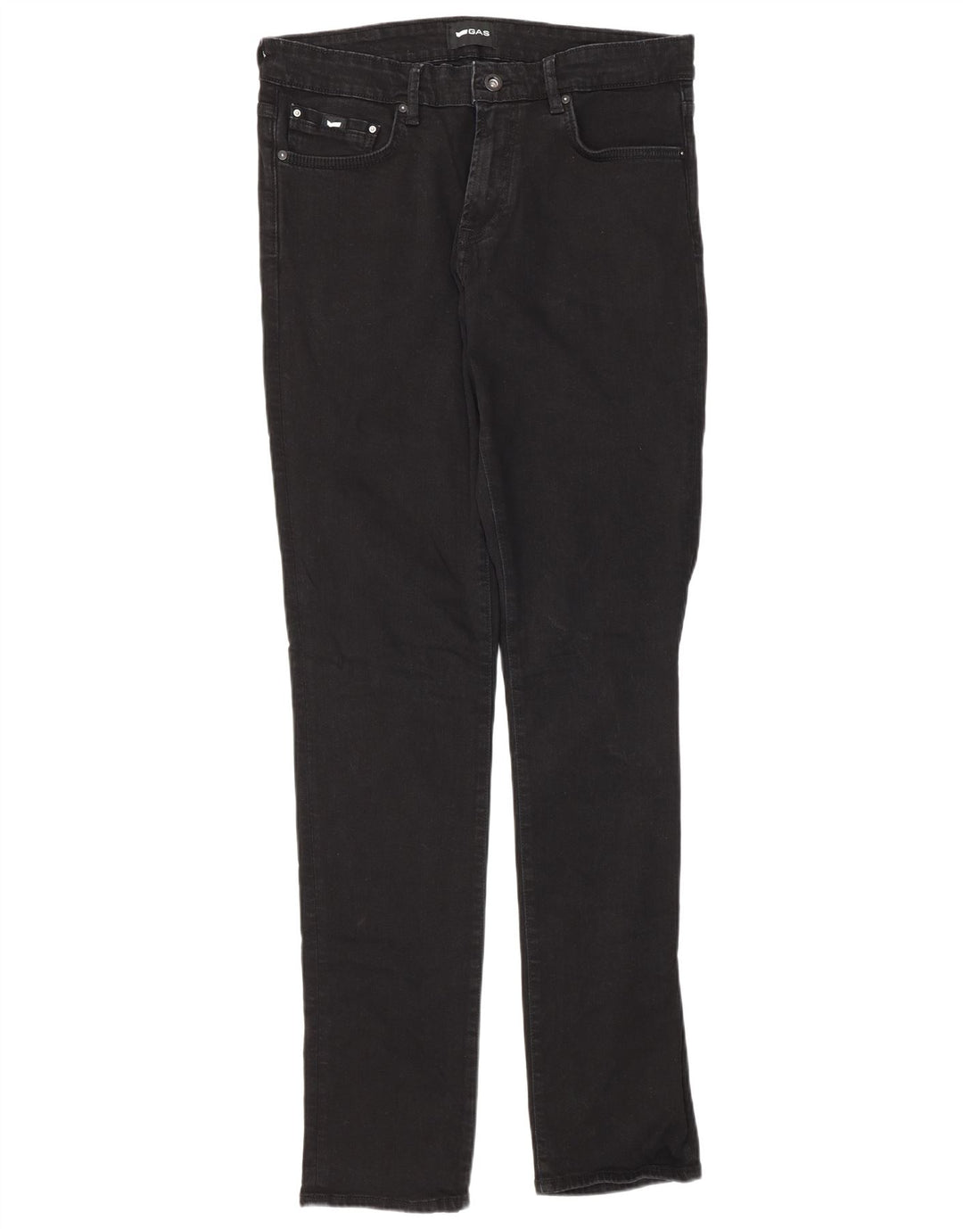 Gas Jean Slim Albert Homme W33 L34 Coton Noir