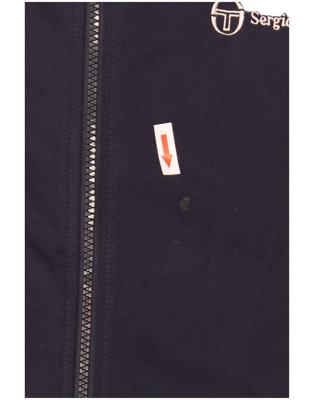 Sergio Tacchini Veste de survêtement graphique pour homme XL Bleu marine