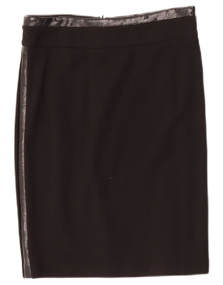 Guess Jupe Droite Femme Medium W28 Noir Viscose