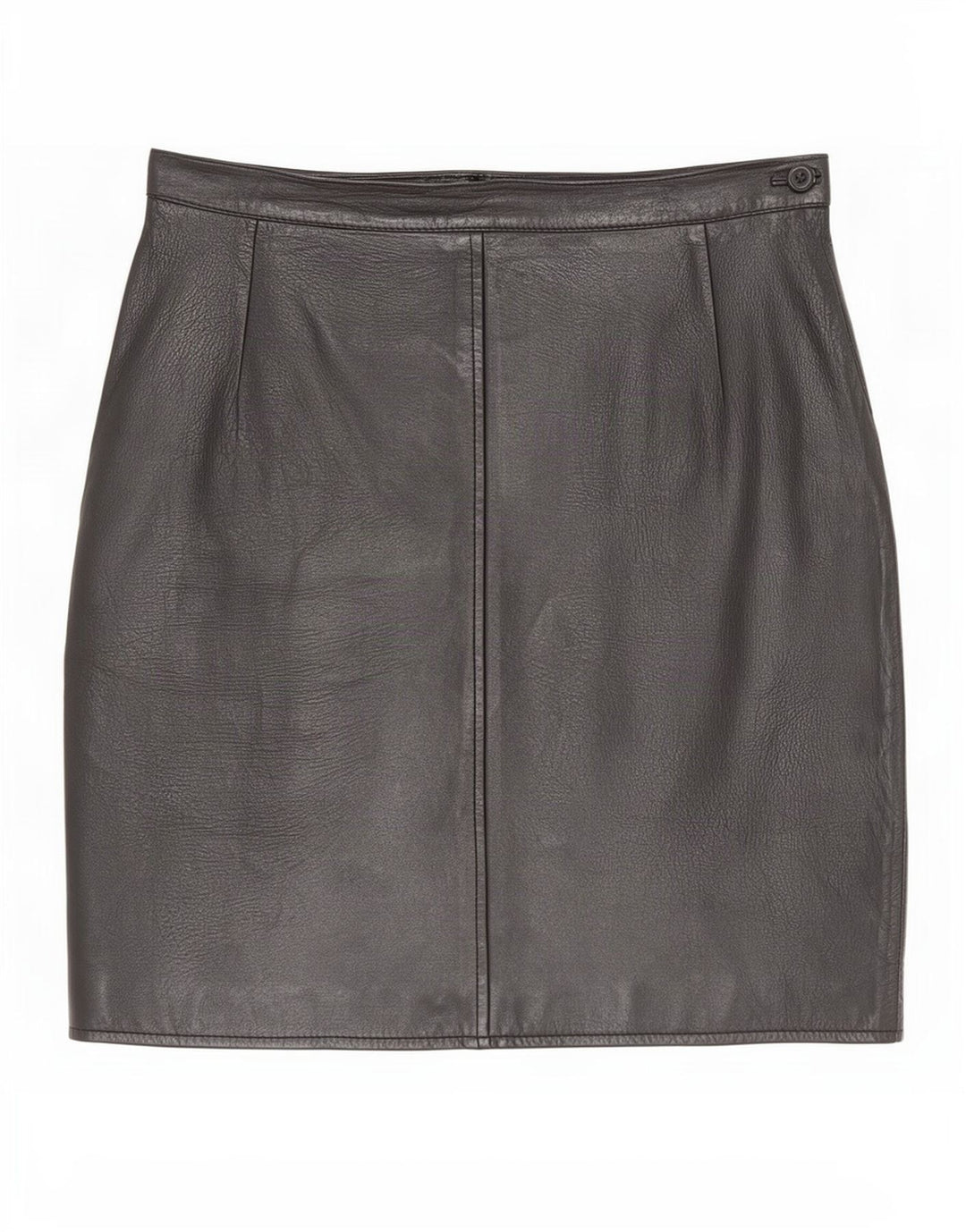 i Blues Jupe en cuir pour femme IT 42 Medium W28 Noir