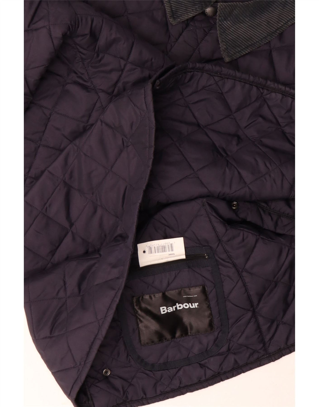 Barbour Veste matelassée pour homme UK 44 2XL Bleu marine Polyester