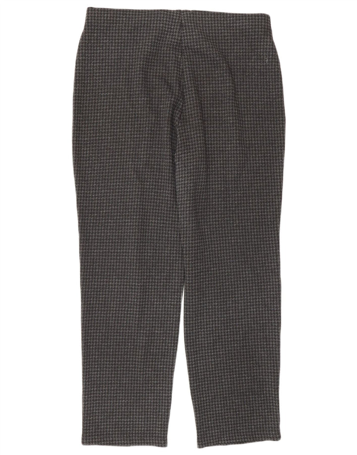 Marks & Spencer Pantalon femme UK 14 Large W32 L27 Gris pied-de-poule