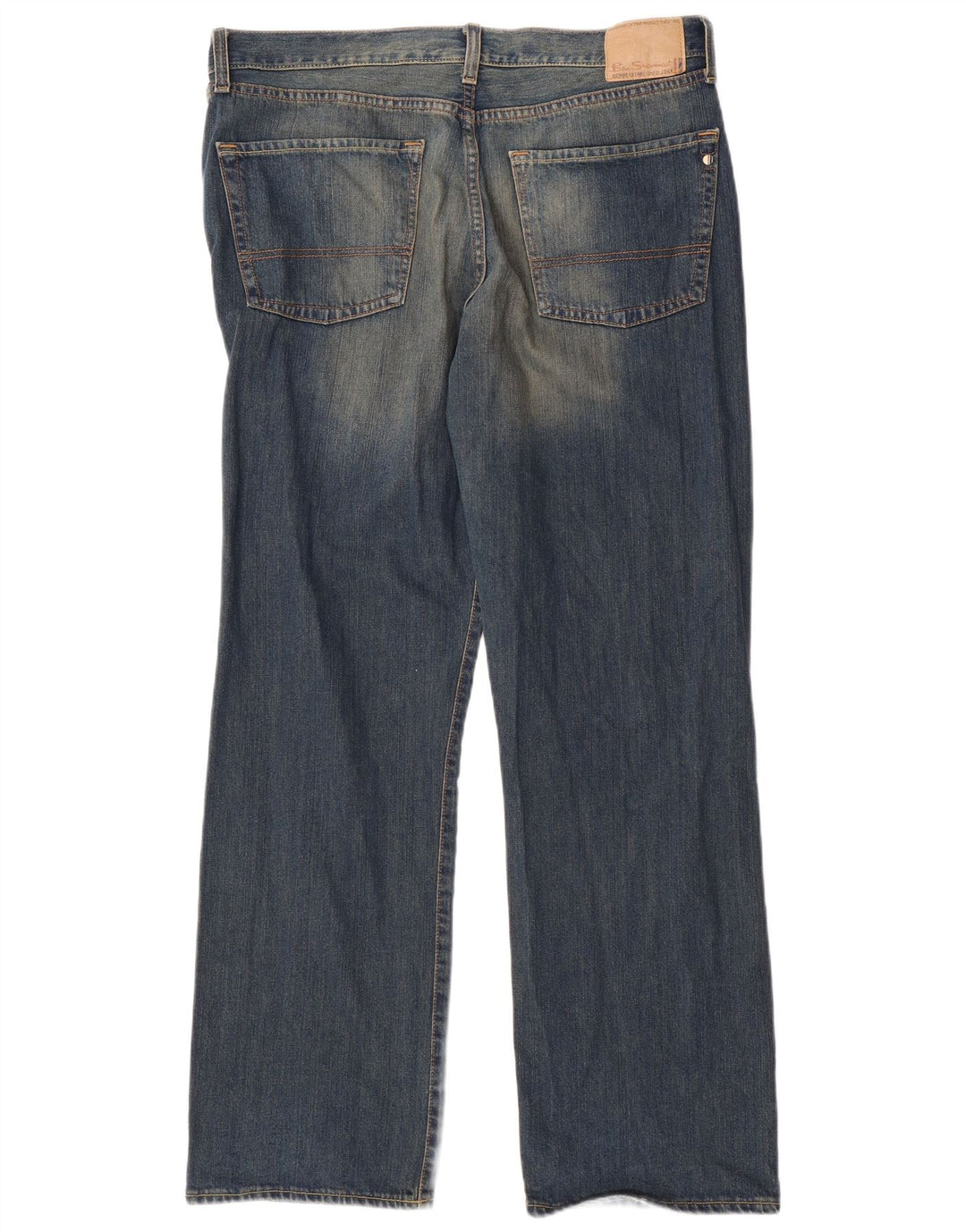 BEN SHERMAN Jean droit homme W36 L32 bleu coton