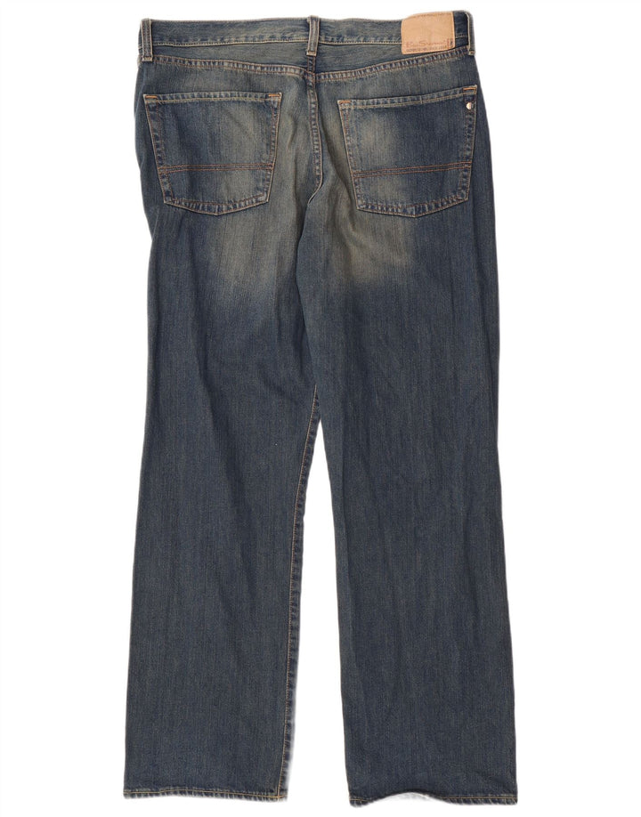 BEN SHERMAN Jean droit homme W36 L32 bleu coton
