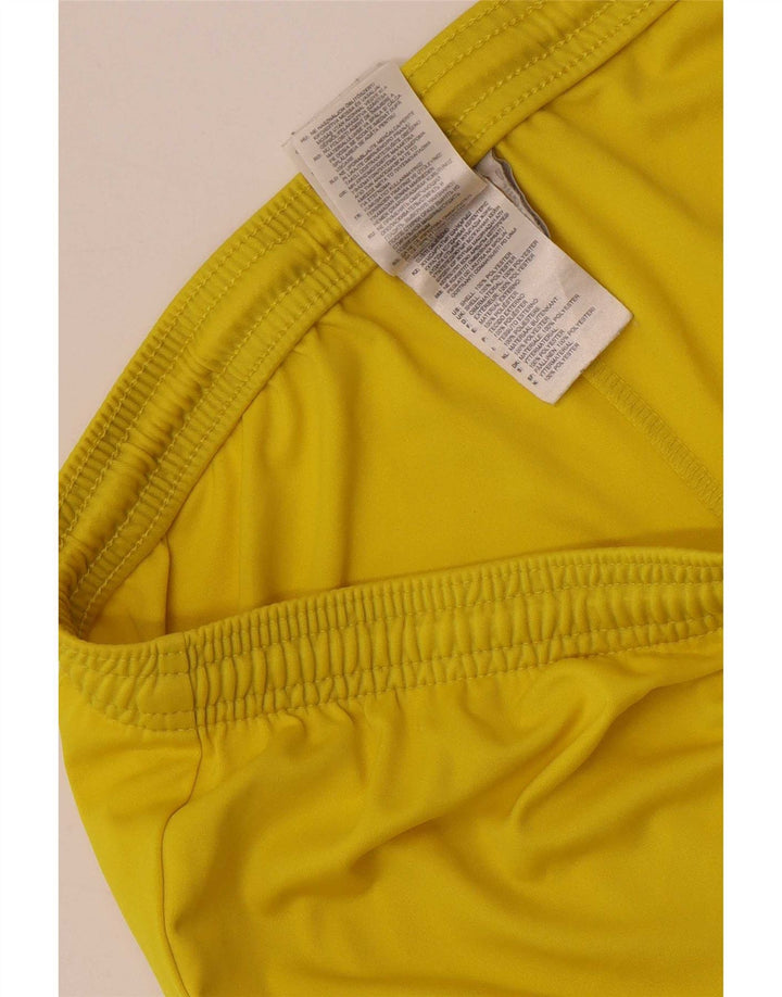 Adidas Hommes Climalite Sport Shorts Grand Jaune Polyester