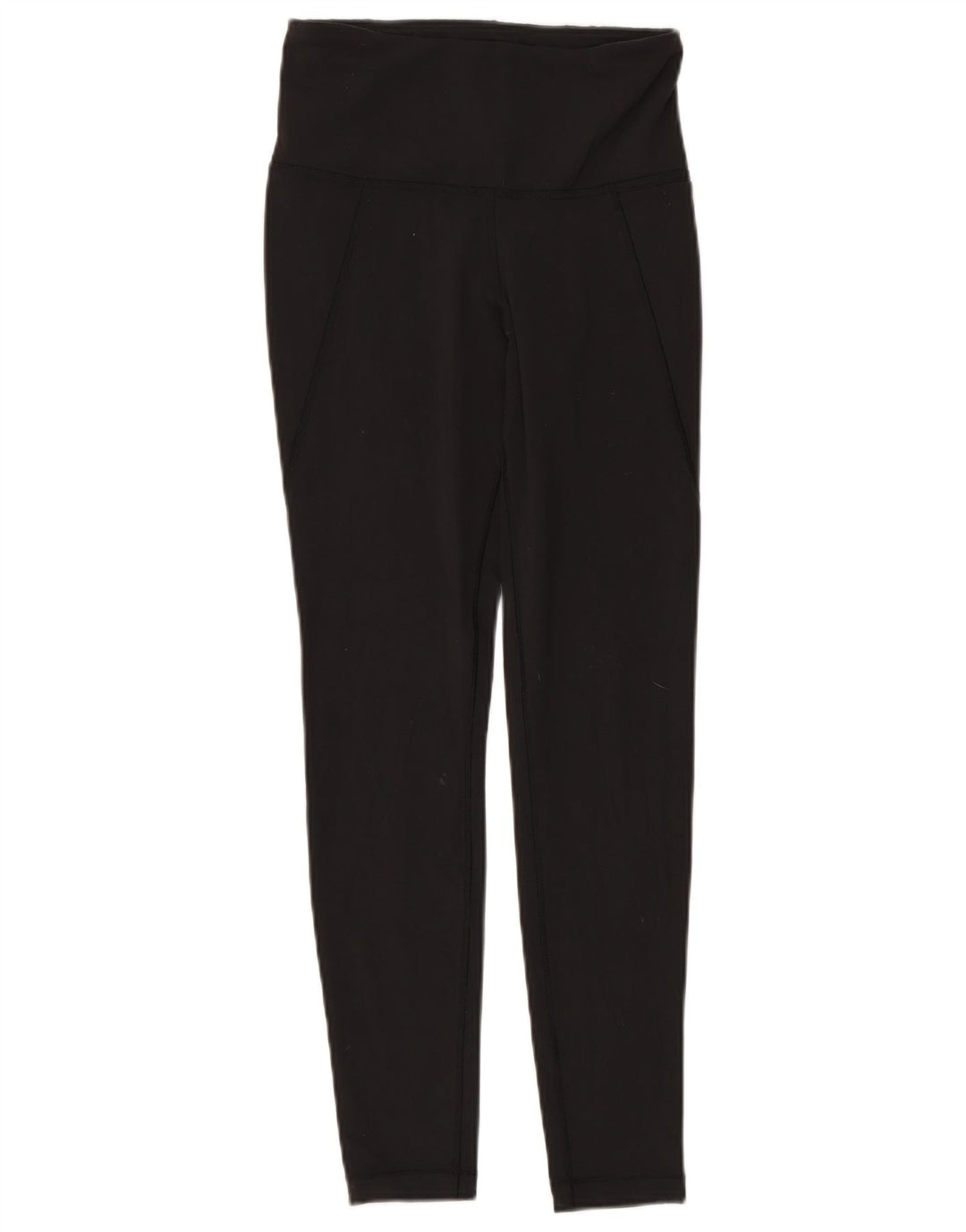 REEBOK Leggings Femme UK 8/10 Petit Noir