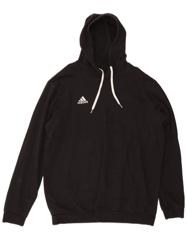 Adidas Pull à capuche pour homme 2XL en coton noir
