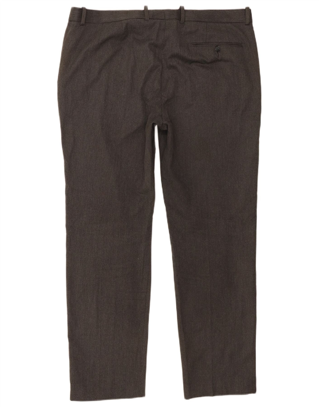 Marks & Spencer Pantalon Chino Slim Fit Homme W38 L31 Gris Polyester
