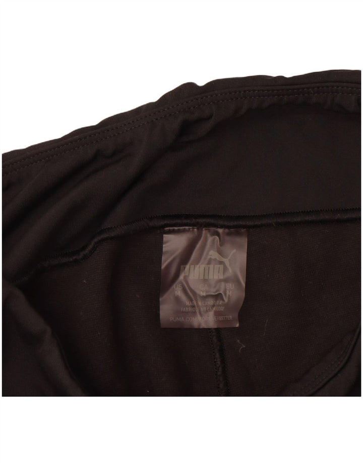 PUMA Pantalon de survêtement en polaire pour femme UK 42 Medium Noir