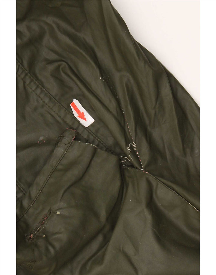 Barbour Veste en coton ciré pour femme UK 10 Small Kaki