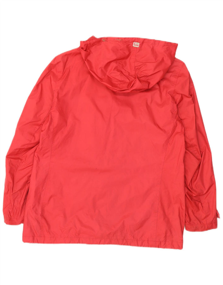 Gas Veste de pluie à capuche pour femme UK 16 Large Rose Polyester