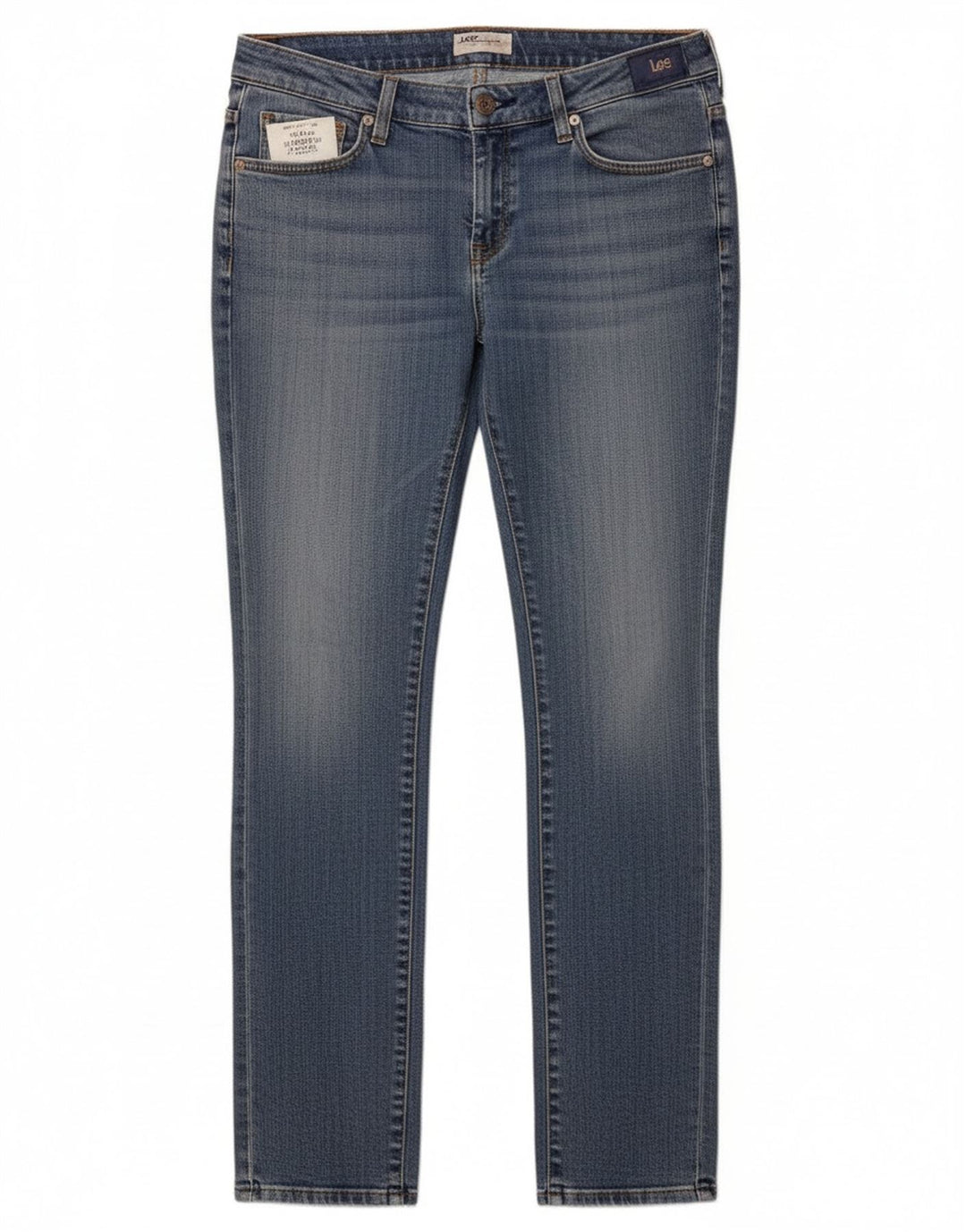 Lee Jean Slim Norma Femme W32 L33 Bleu Coton