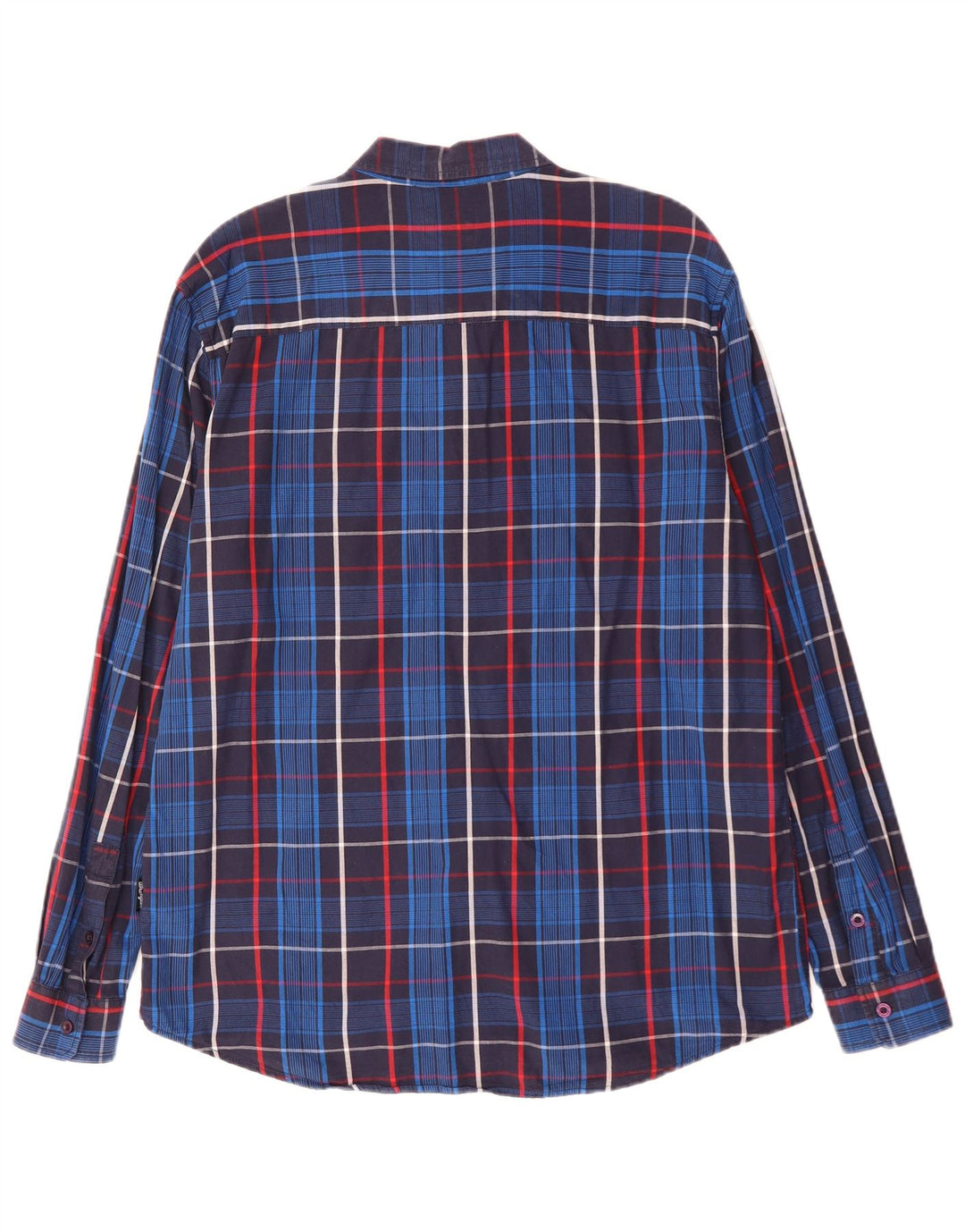 Wrangler Chemise Regular Fit XL Bleu Marine à Carreaux en Coton