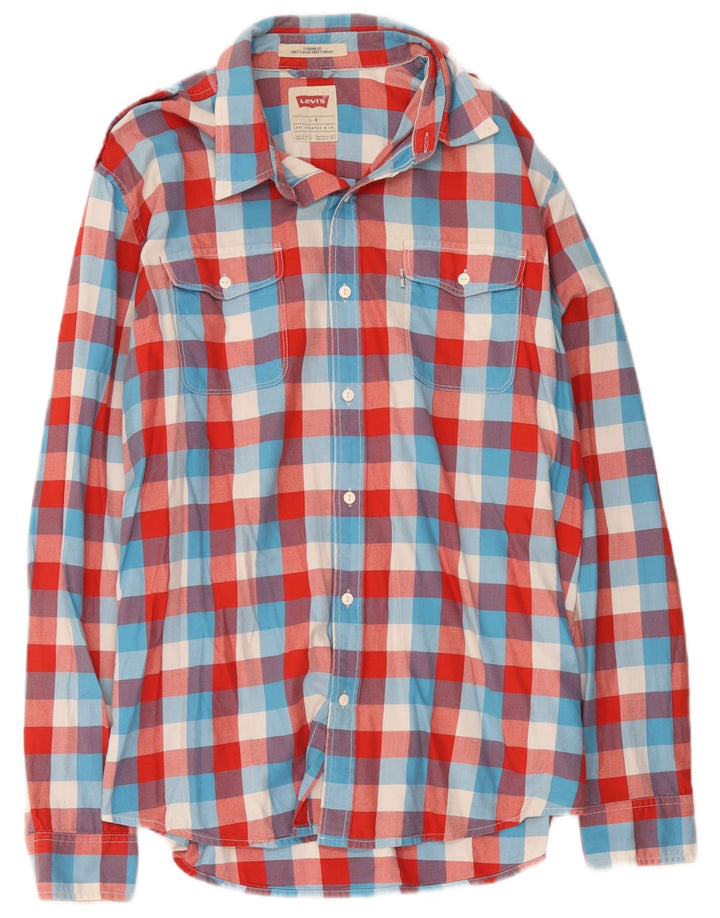Levi's Chemise Coupe Standard Homme Multicolore Carreaux Coton