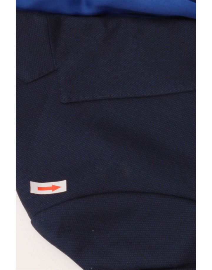 Zara Veste blazer à 2 boutons pour homme EU 50 Bleu marine moyen