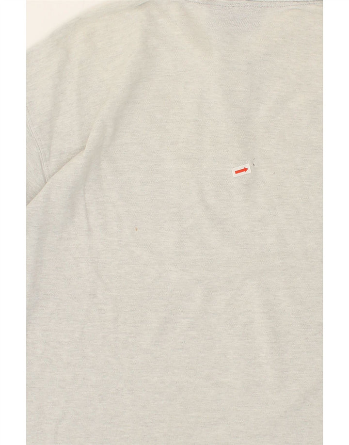 GAS Mens Polo Shirt 2XL Grey Cotton Vintage Gas and Second-Hand Gas from Messina Hembry 