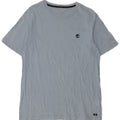 TIMBERLAND T-Shirt Graphique Homme Bleu Moyen Coton