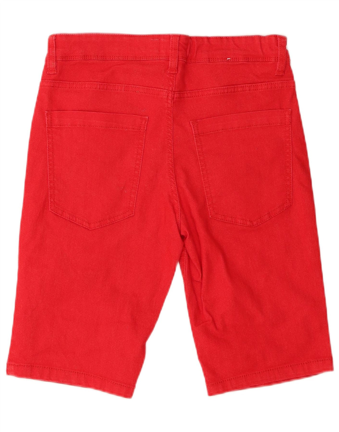 Benetton Short En Jean Garçon 15-16 ans W29 Rouge