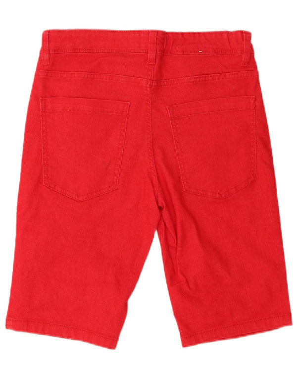 Benetton Short En Jean Garçon 15-16 ans W29 Rouge