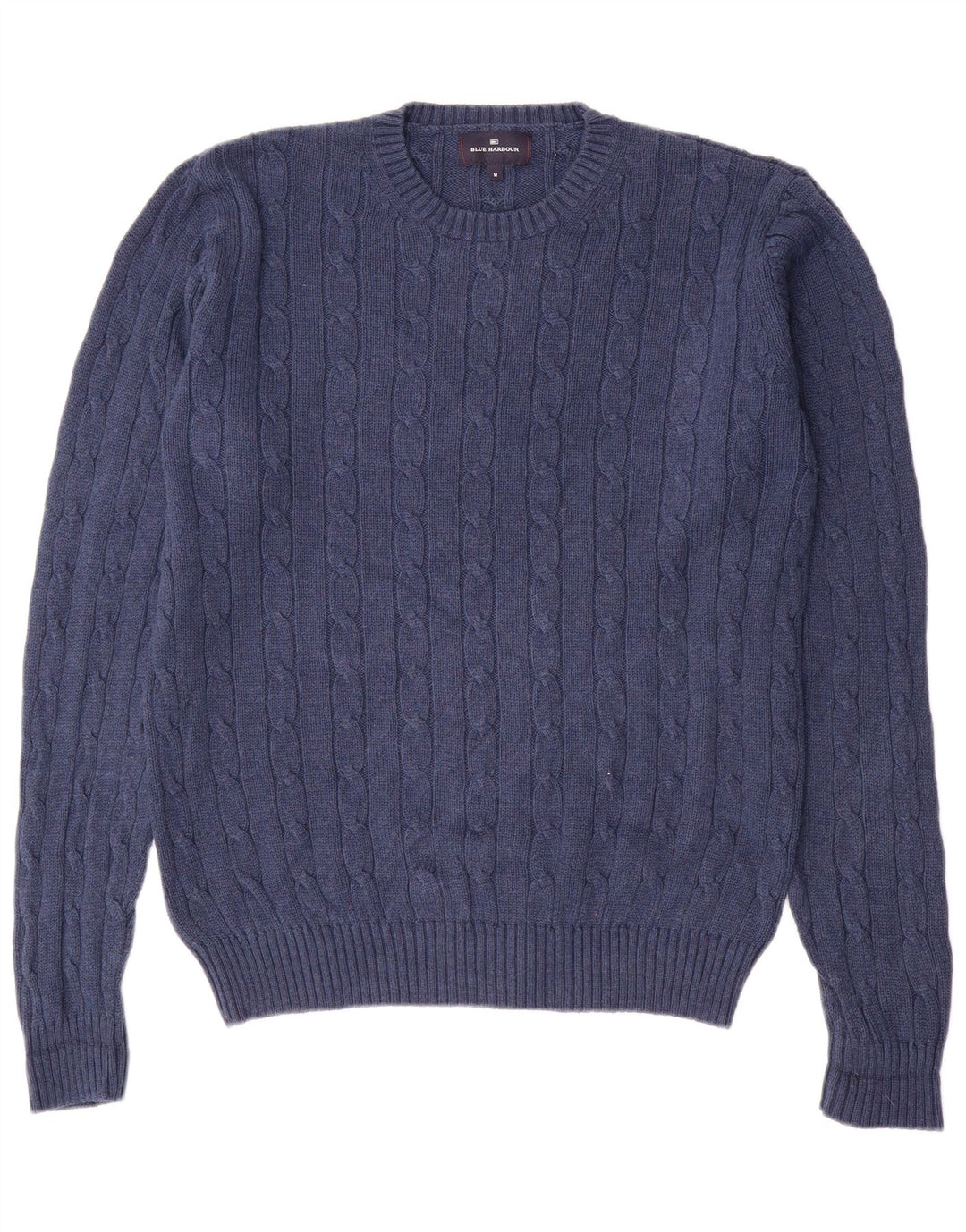 Marks & Spencer Pull à Col Rond Blue Harbour Homme Bleu Marine Moyen