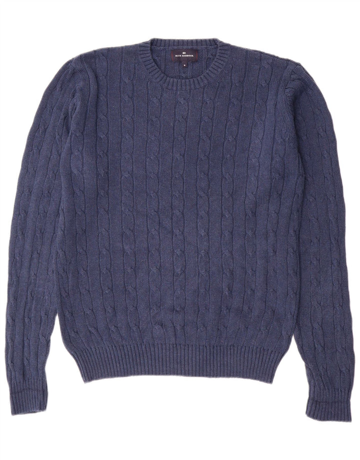 Marks & Spencer Pull à Col Rond Blue Harbour Homme Bleu Marine Moyen