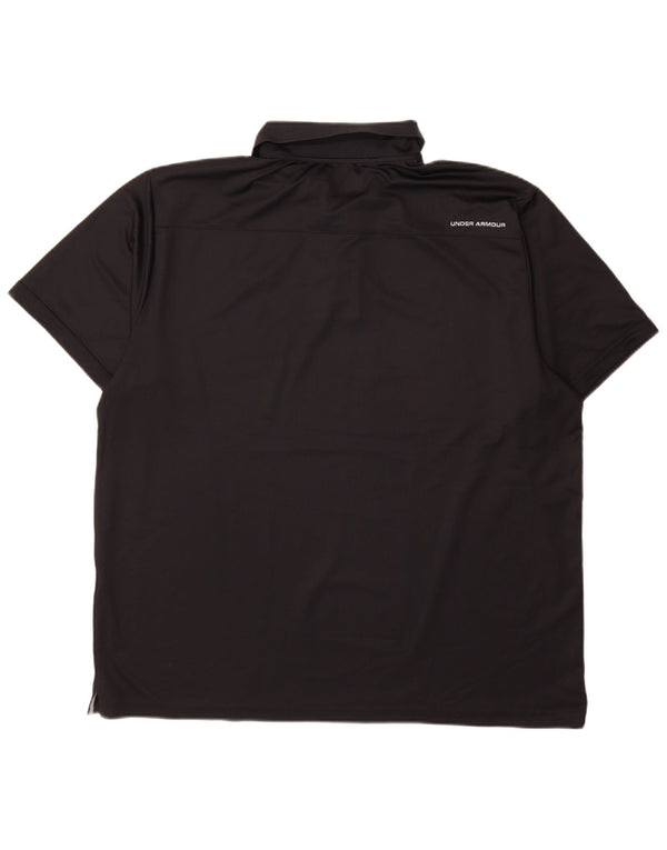 Under Armour Polo Heat Gear Homme 2XL Noir
