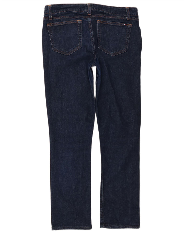 Tommy Hilfiger Jean slim pour femme US 4 Small W28 L26 Bleu marine Coton