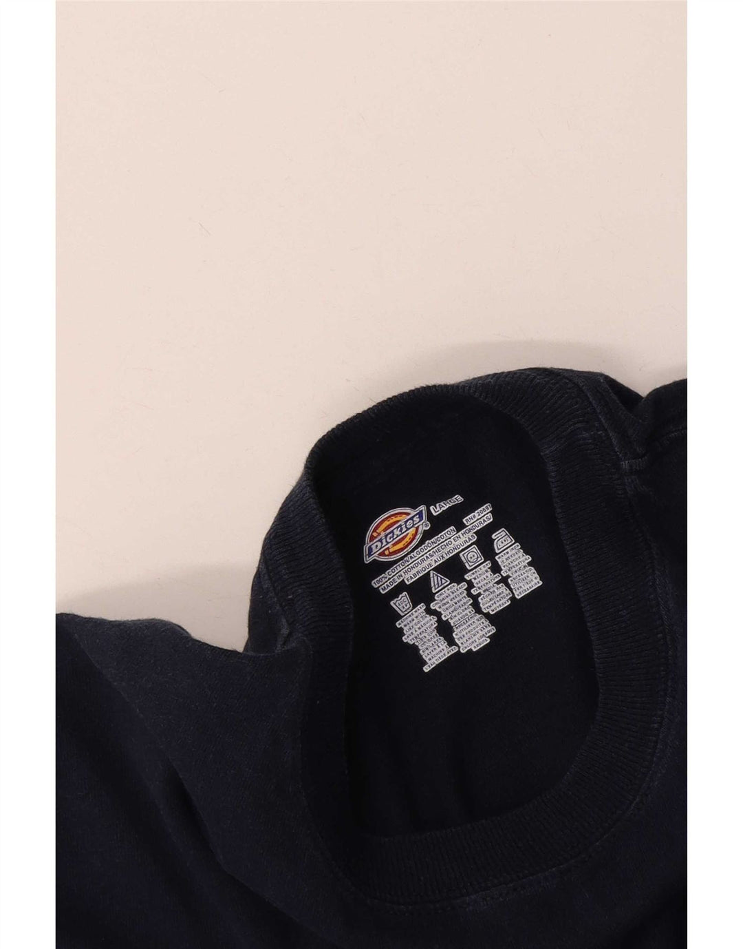 Dickies T-Shirt Homme Haut Large Bleu Marine Coton