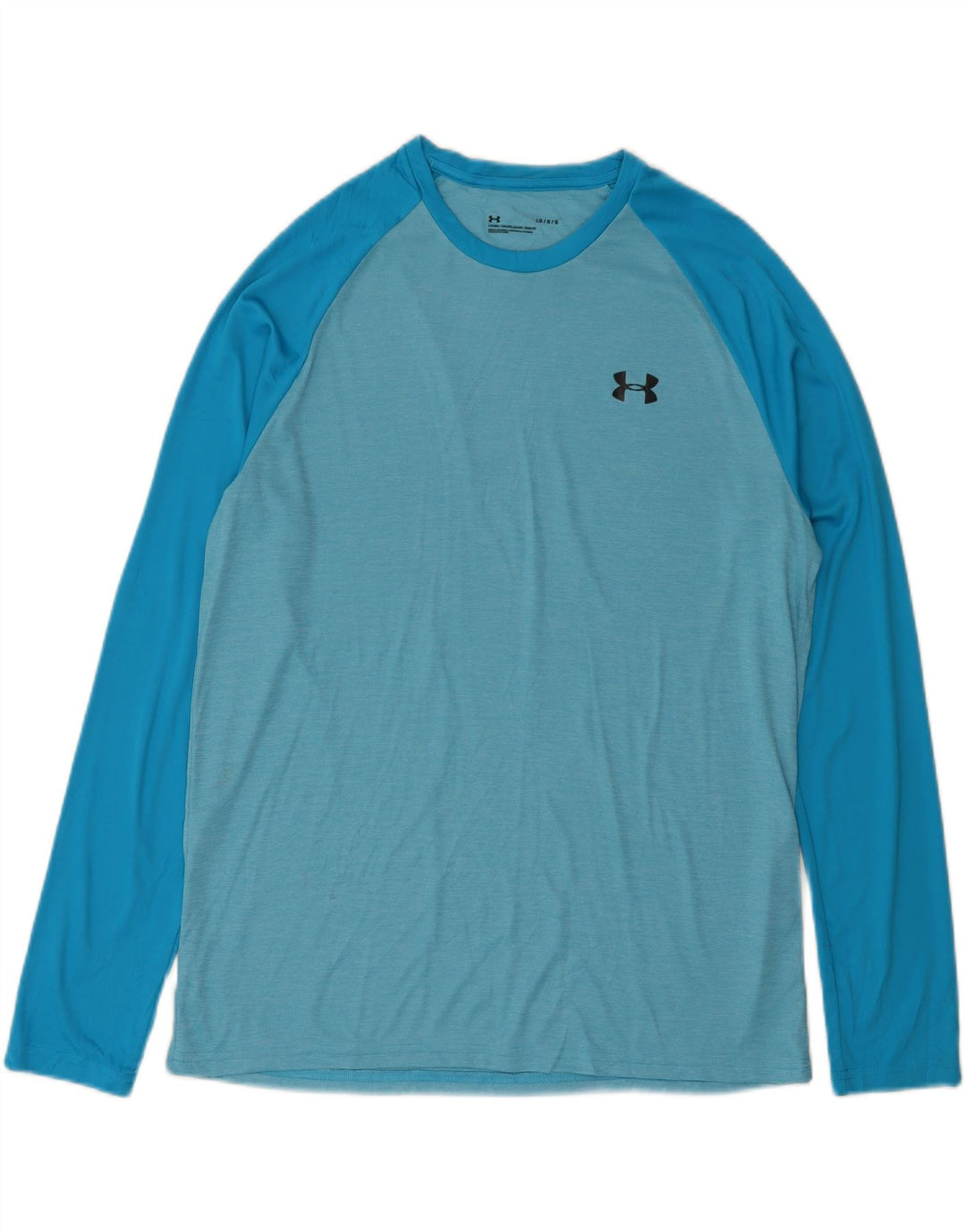 UNDER ARMOUR Haut à manches longues pour hommes en polyester color block grand bleu