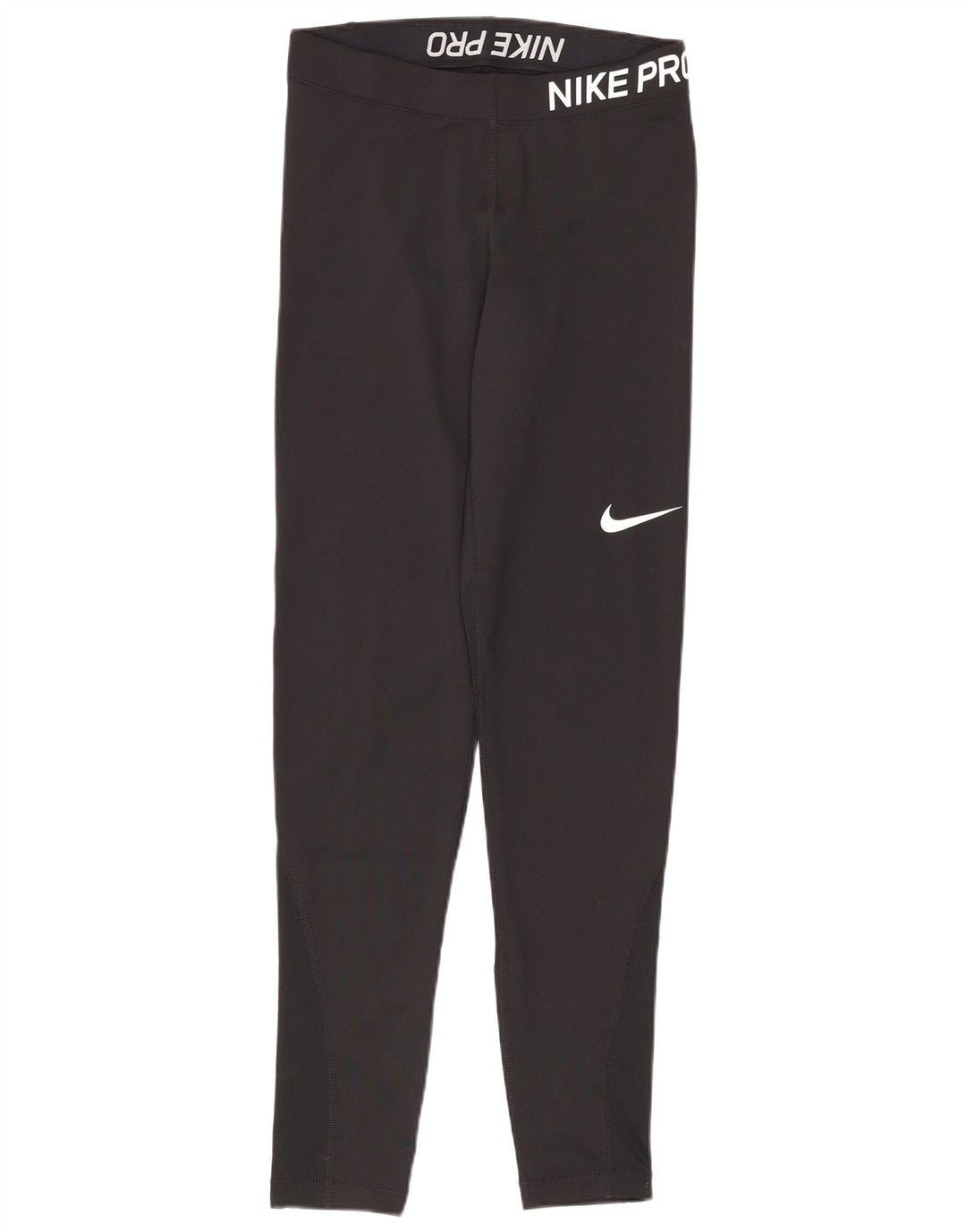 Nike Legging graphique Dri Fit pour femme UK 8 Small Noir Polyester