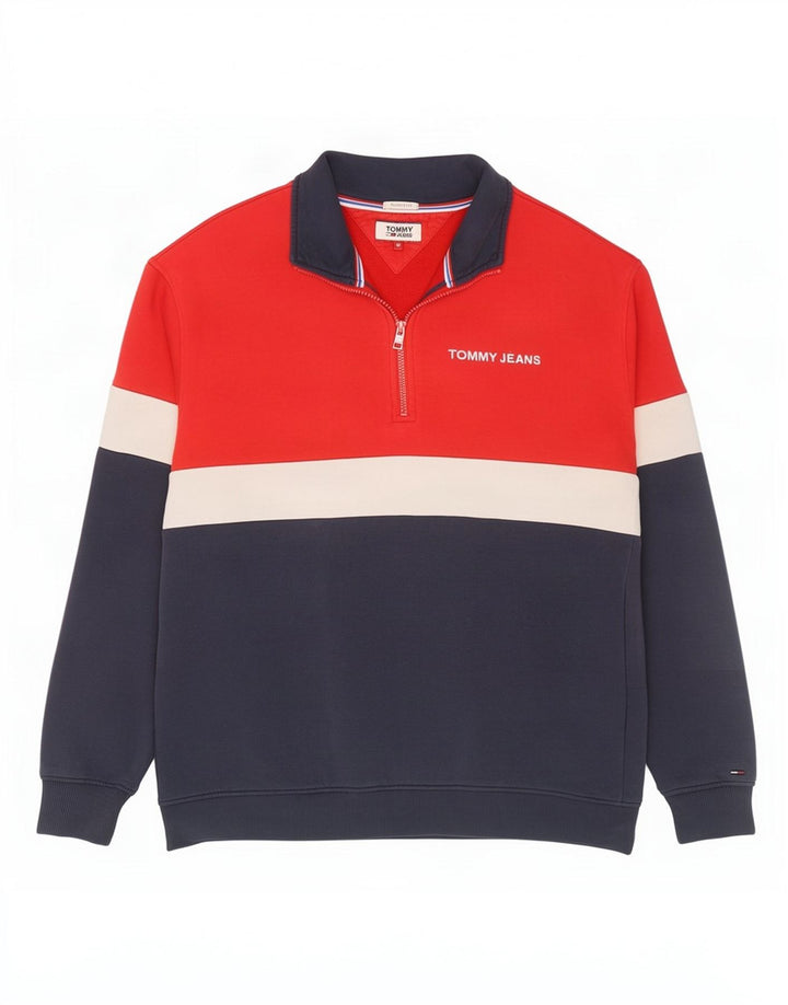 Tommy Hilfiger Sweat-Shirt Coupe Relax Homme Multicolore Moyen