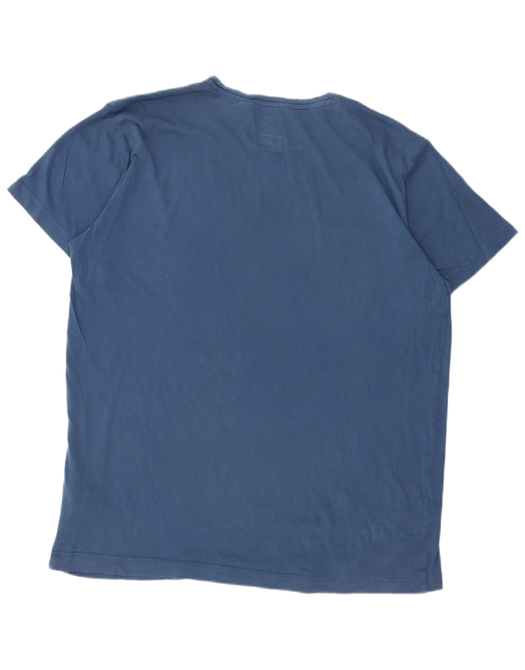 K-WAY T-Shirt Homme Top 2XL Bleu Marine Coton