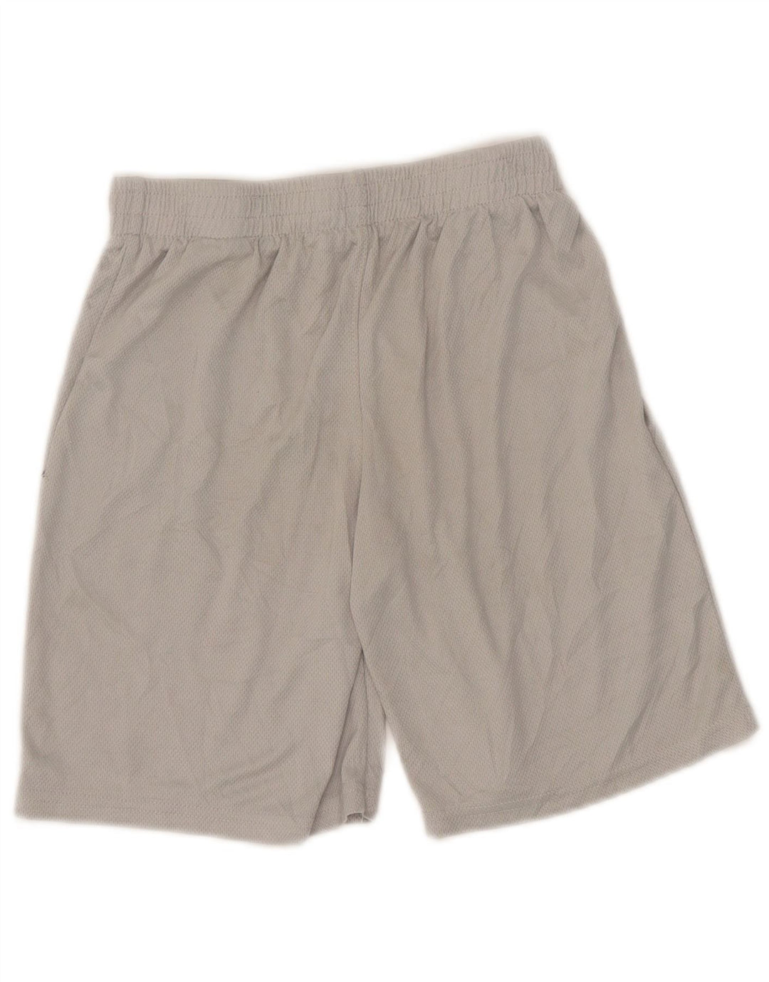 Reebok Short de Sport Graphique Garçon 11-12 ans Gris Polyester