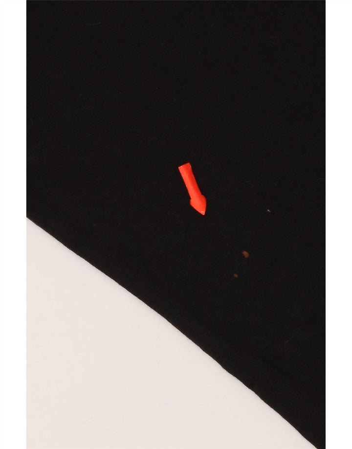 Zara Femme Top Manches 3/4 UK 8 Small Noir