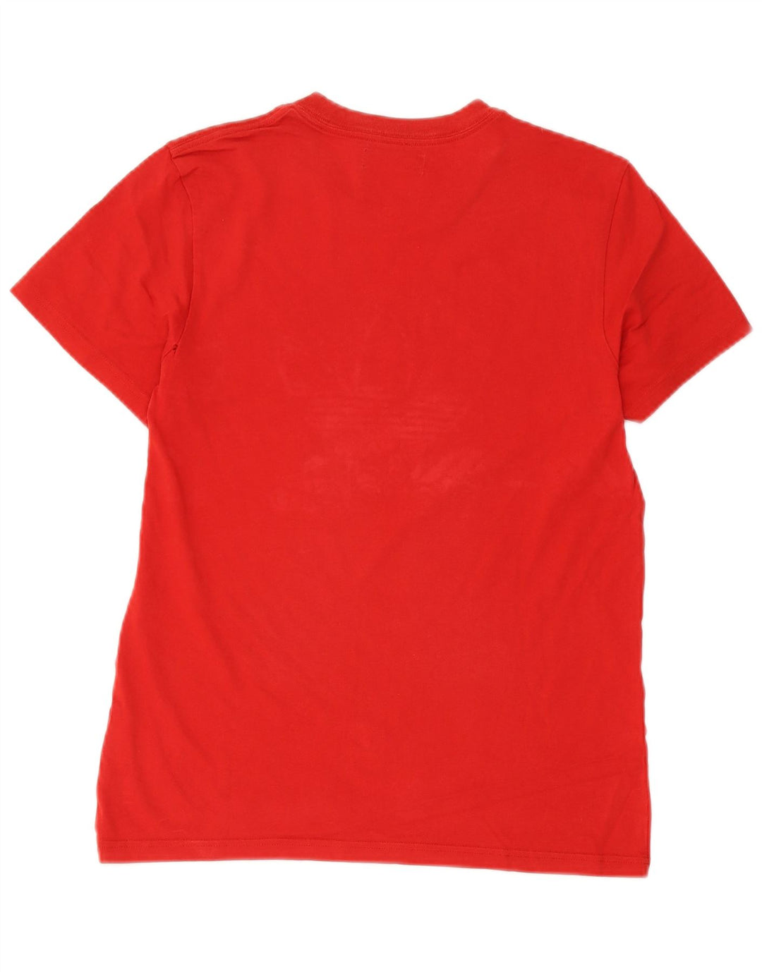 Adidas Mens Graphic T-Shirt Top Petit Rouge Coton