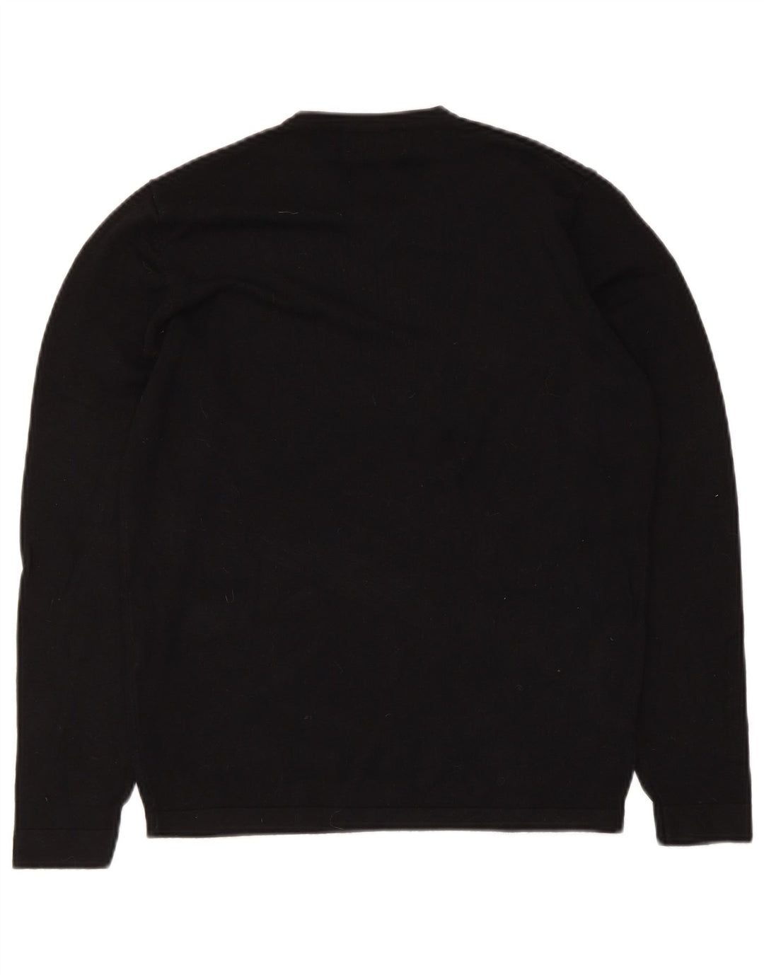 Zara Homme Pull Col V Petit Noir Viscose