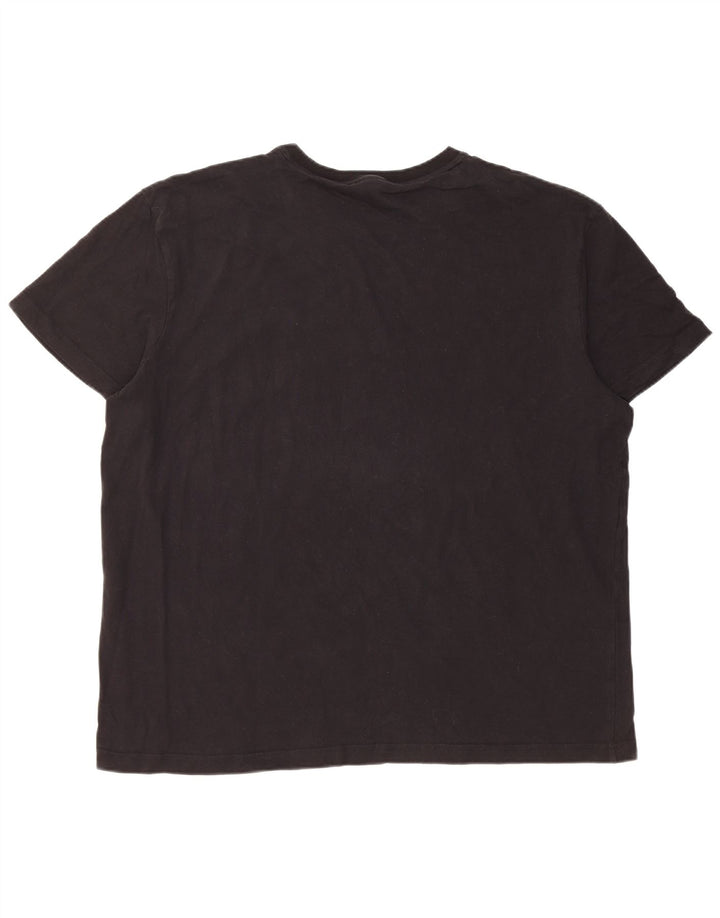 Kangourous T-Shirt Graphique Homme Top XL Noir