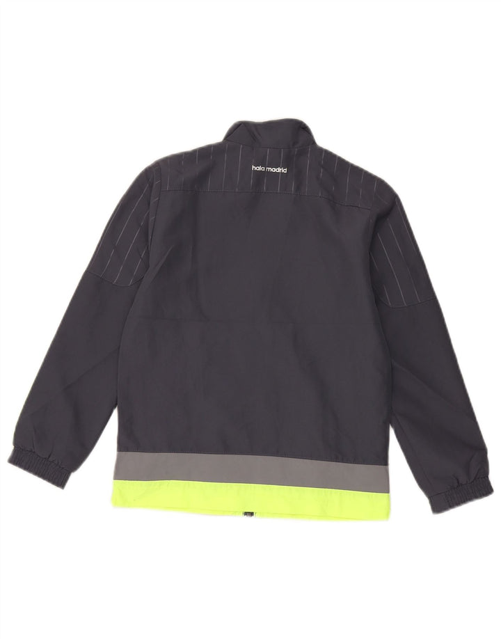 Adidas Veste de Survêtement Graphique Garçon 7-8 Ans Gris Colorblock