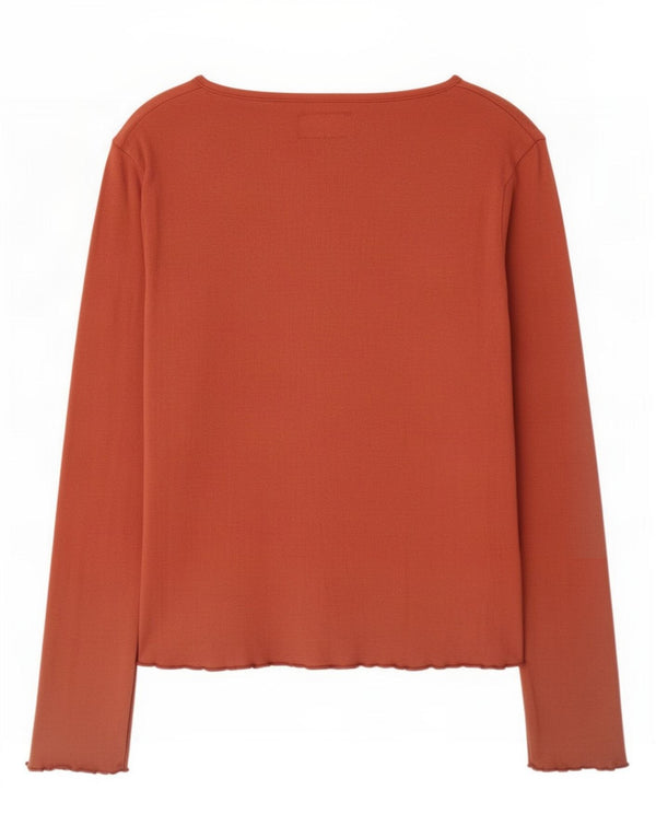 Marlboro Classics Cardigan pour femme en coton marron moyen UK 12