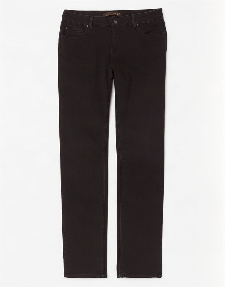 Zara Jean Slim Femme EU 42 Large W32 L34 Noir