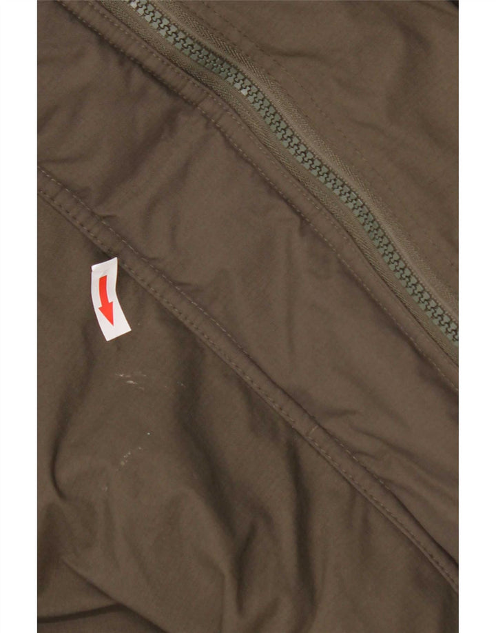Superdry Veste coupe-vent graphique pour femme UK 14 Kaki moyen
