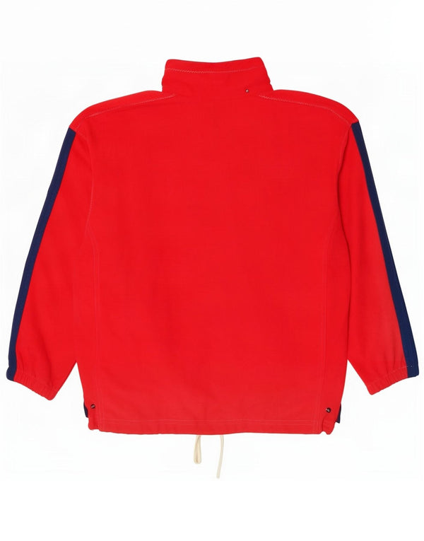Diadora Veste de survêtement coupe ample graphique pour homme, petit, rouge, color block