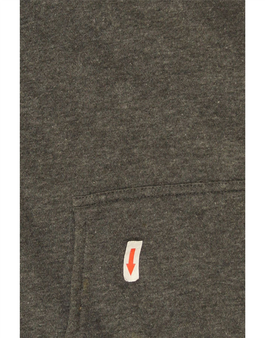 Nike Pull à capuche surdimensionné graphique pour femme US 8/10 Gris moyen en coton