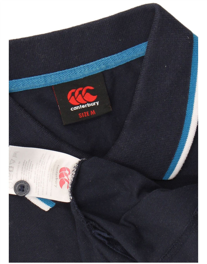 CANTERBURY Polo Homme Bleu Marine Moyen Polyester