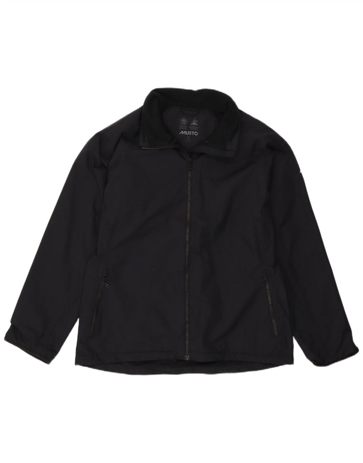 Musto Veste de Pluie Femme UK 16 Large Noir Polyamide