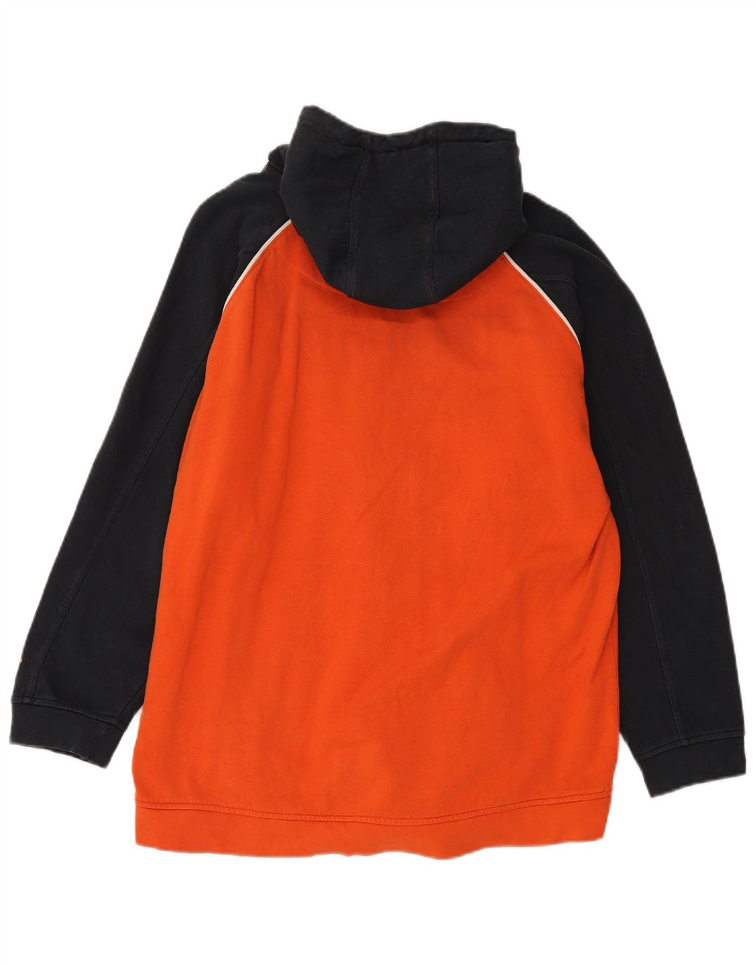 Starter Pull à capuche zippé pour homme, grand, orange