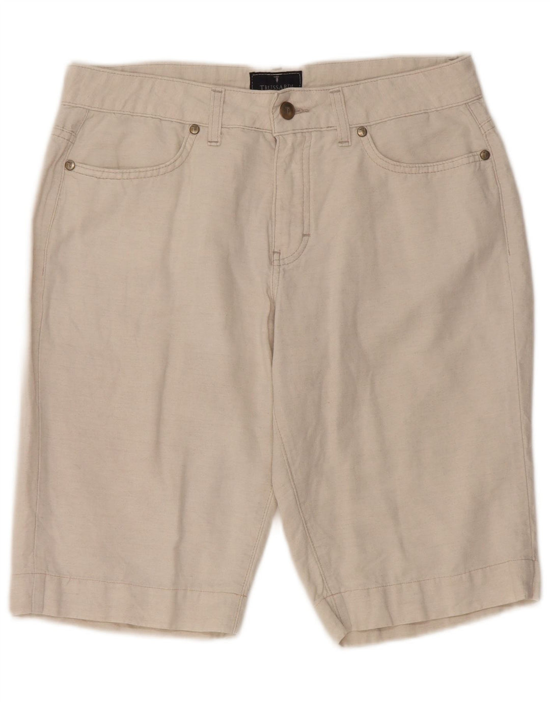 TRUSSARDI Short Casual W30 Beige Moyen Femme