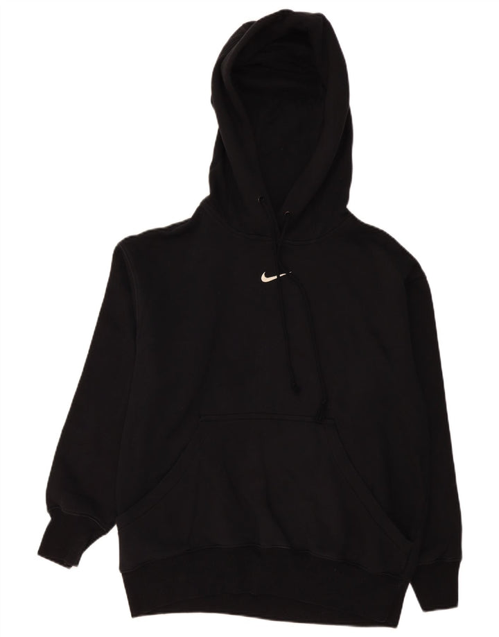 Nike Pull à capuche pour homme Petit coton noir